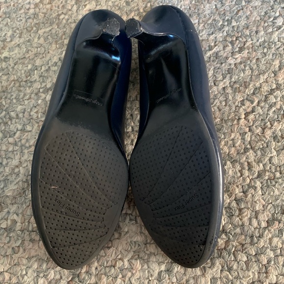 Easy Street Navy Blue 3” Heels Elegant and Comfortable - Picture 7 of 12